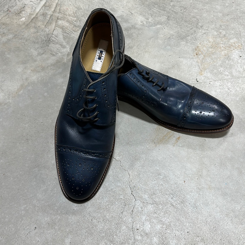 Joseph Abboud Brand Blue Dress Shoes  Size 11  G14